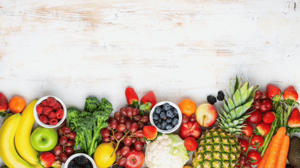Fruits and Vegetables